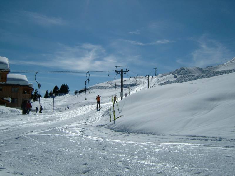 Schlepplift Tanzboden, April 2006