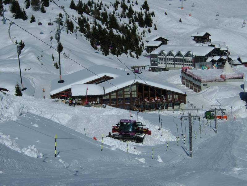 Schlepplift Tanzboden, April 2006