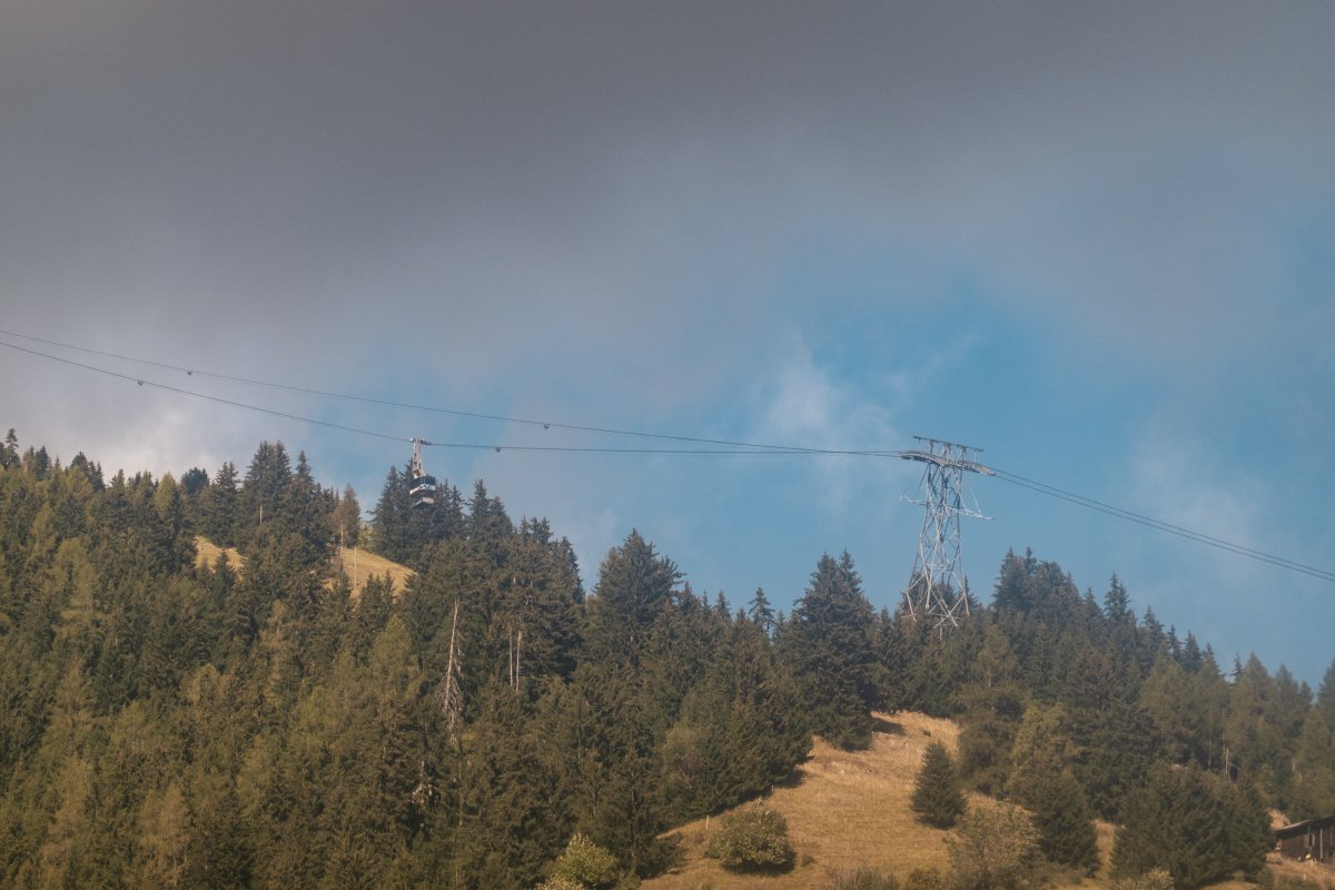 Kabinenbahn Ried-Riederalp, Oktober 2021