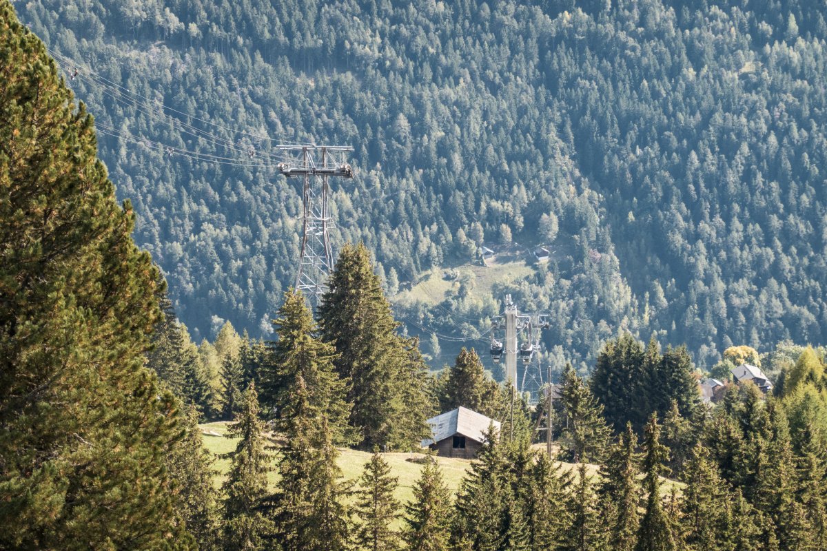 Luftseilbahn Mörel-Greich-Riederalp, Oktober 2021