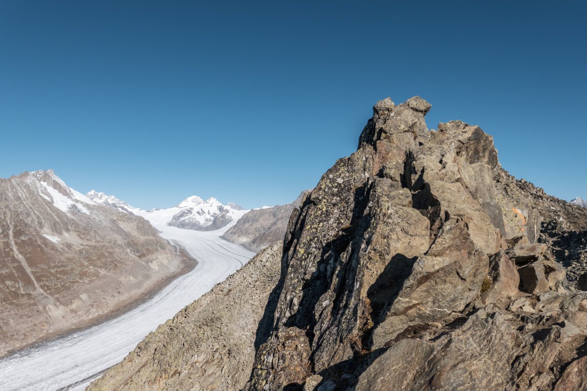 Panorama vom Eggishorn, Oktober 2021