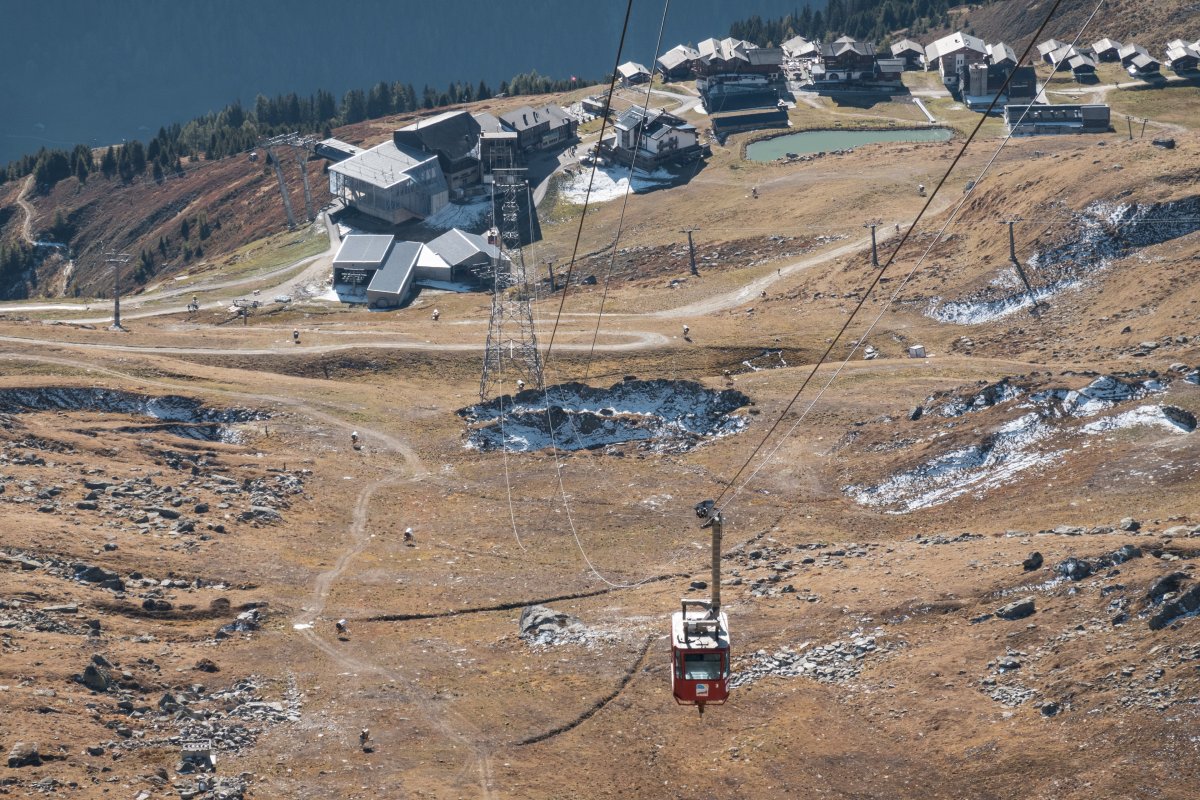 Fiescheralp mit Seilbahnen