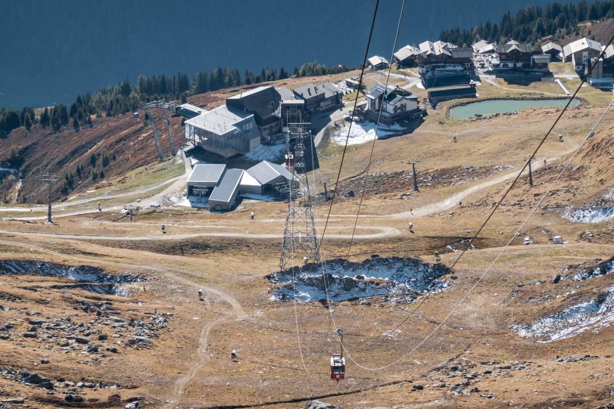 Luftseilbahn Fiescheralp-Eggishorn, Oktober 2021