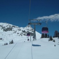 Kabinenbahn Bettmeralp-Bettmerhorn, April 2006