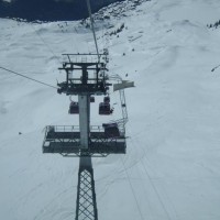 Kabinenbahn Bettmeralp-Bettmerhorn, April 2006