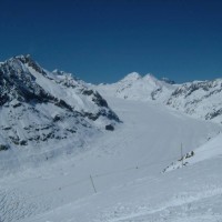 Aletschgletscher, April 2006