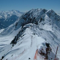 Skipiste am Eggishorn, April 2006