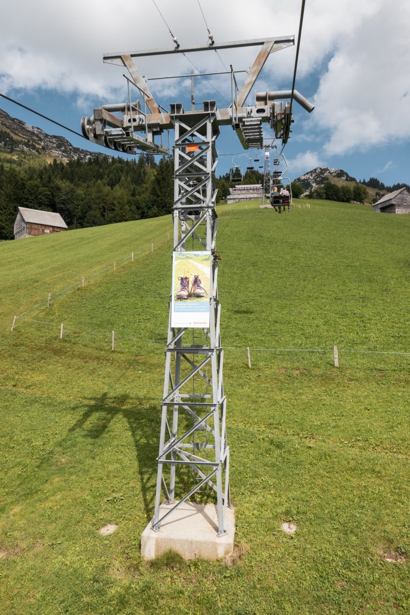 Sesselbahn Amden-Niederschlag, September 2022