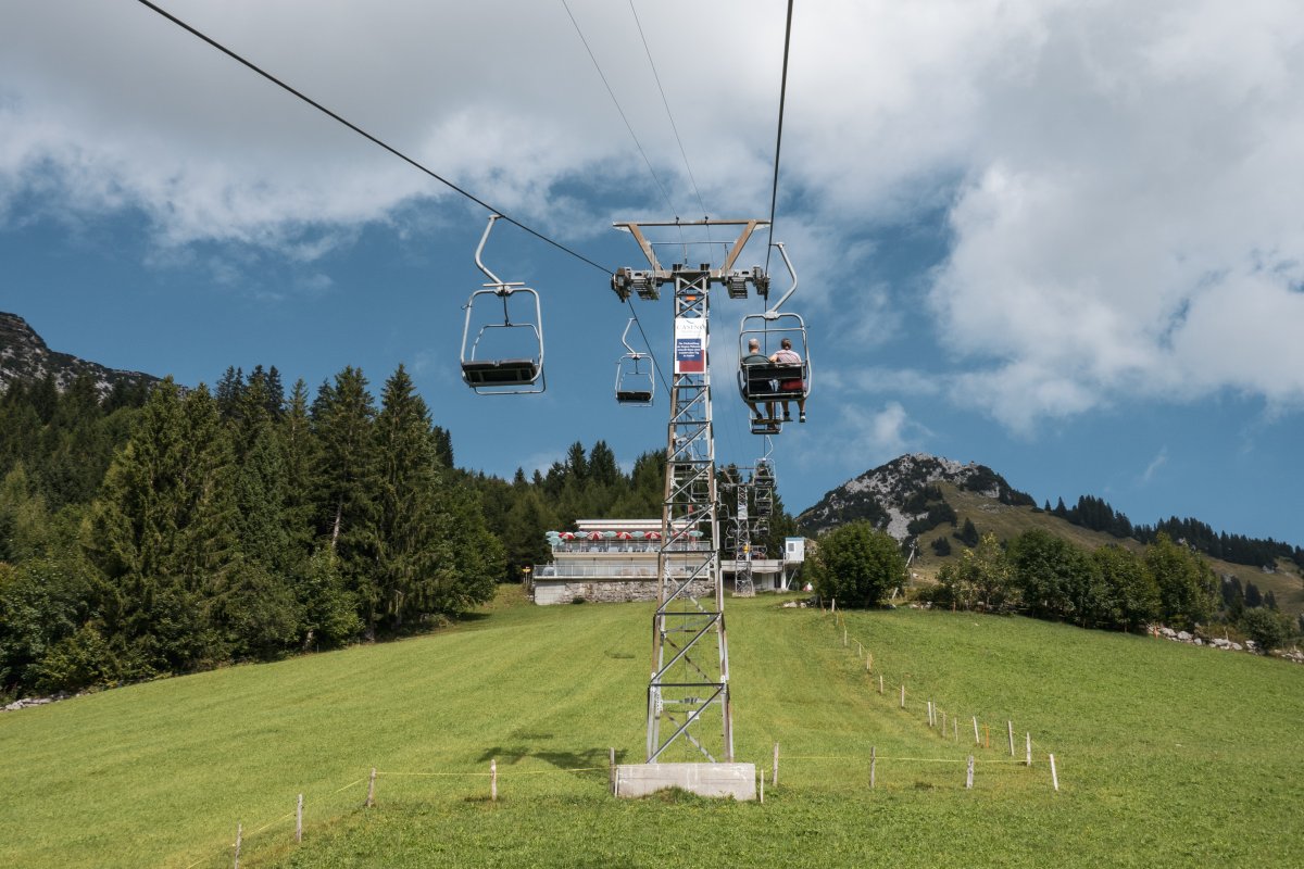 Sesselbahn Amden-Niederschlag, September 2022
