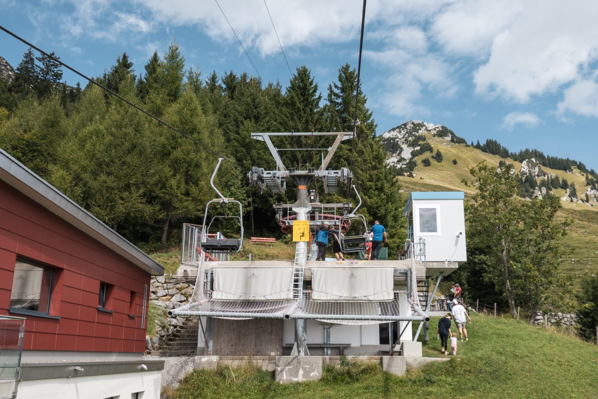 Sesselbahn Amden-Niederschlag, September 2022