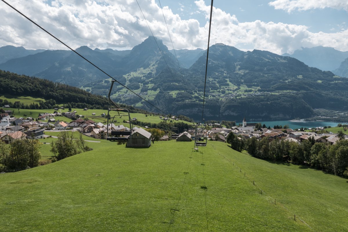 Sesselbahn Amden-Niederschlag, September 2022