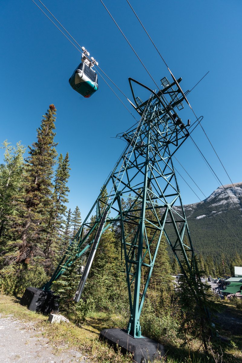 Kabinenbahn Banff-Sulphur Mountain, September 2024