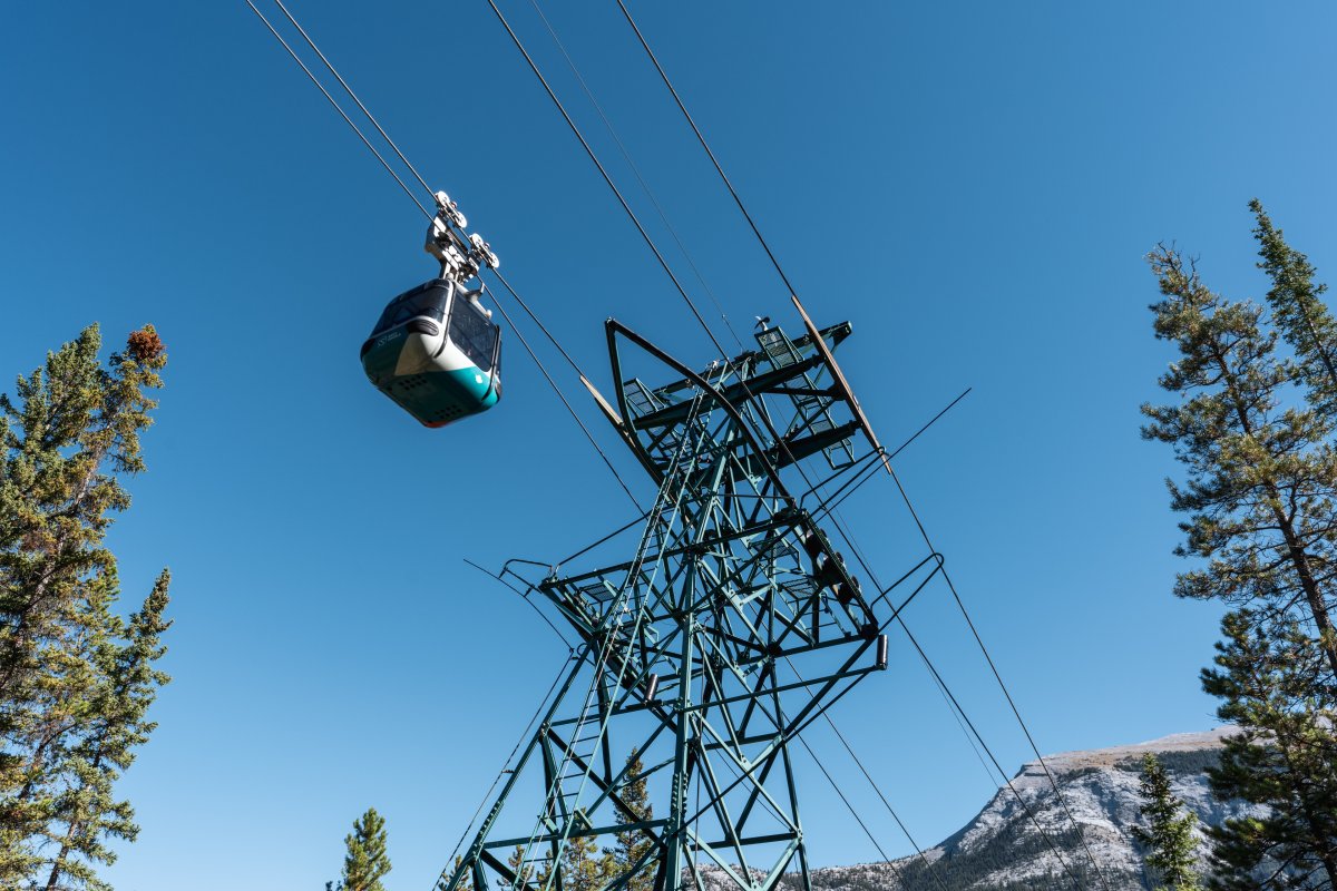 Kabinenbahn Banff-Sulphur Mountain, September 2024
