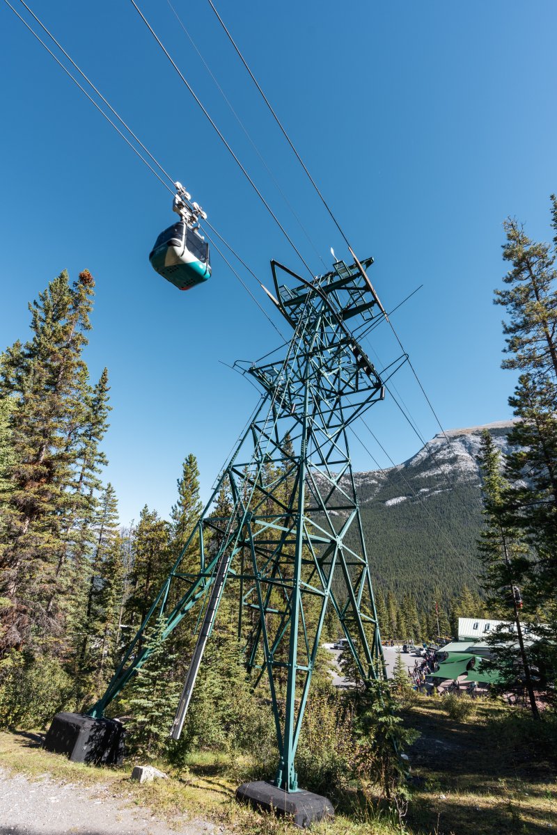 Kabinenbahn Banff-Sulphur Mountain, September 2024