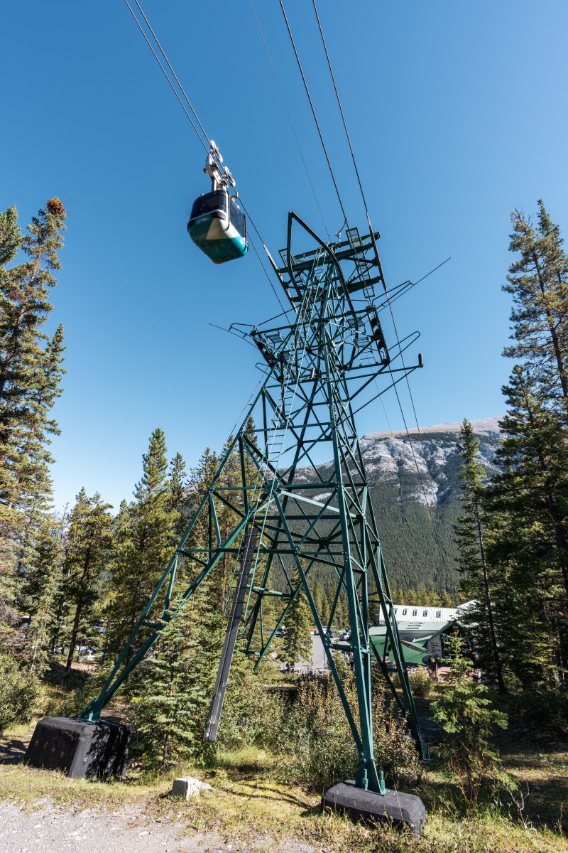 Kabinenbahn Banff-Sulphur Mountain, September 2024