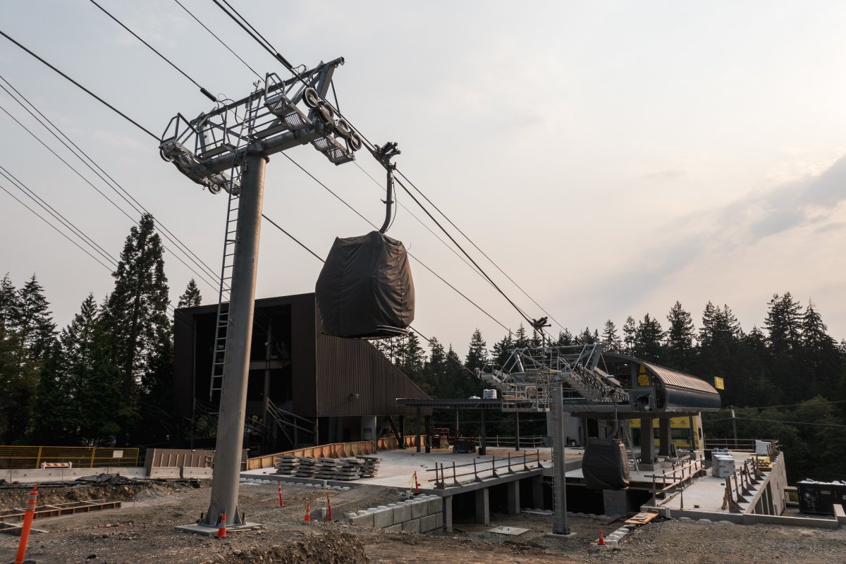 Kabinenbahn Blue Grouse, September 2024