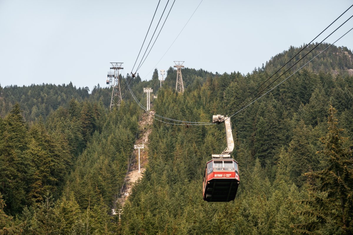 Luftseilbahn Vancouver-Grouse Mountain 2, September 2024
