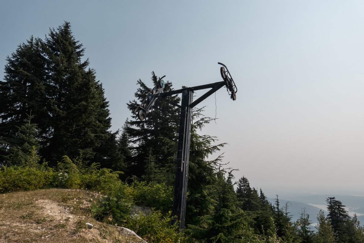 Ehemalige Sesselbahn Lodge, September 2024