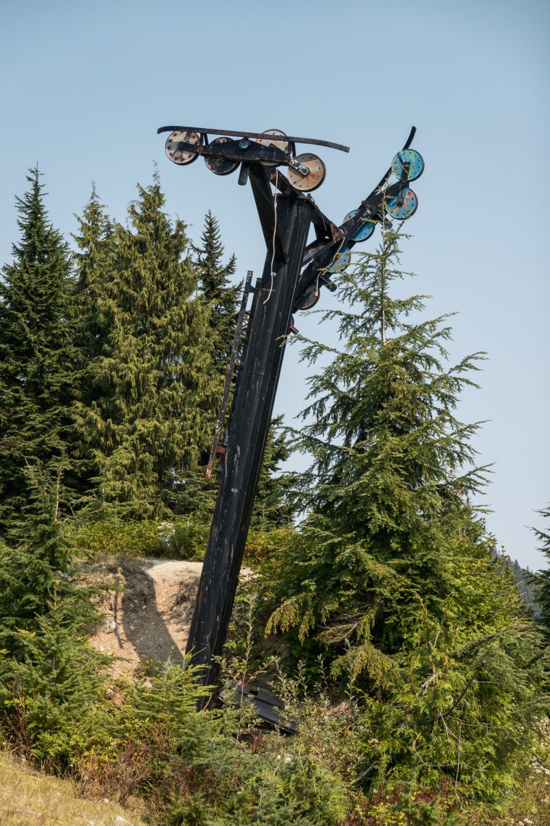 Ehemalige Sesselbahn Lodge, September 2024