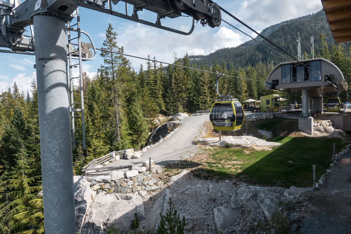 Kabinenbahn Squamish-Sea to Sky, September 2024