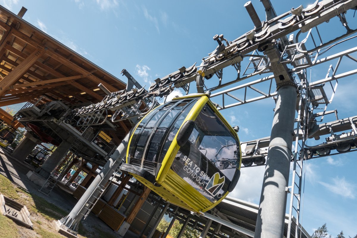 Kabinenbahn Squamish-Sea to Sky, September 2024
