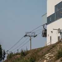 Bergstation der Kabinenbahn Upper Whistler Mountain, September 2024
