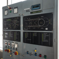 Bergstation der Kabinenbahn Peak to Peak, September 2024