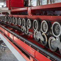 Bergstation der Kabinenbahn Peak to Peak, September 2024