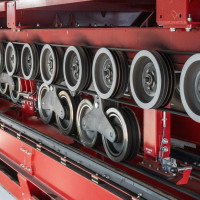 Bergstation der Kabinenbahn Peak to Peak, September 2024