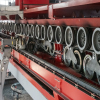 Bergstation der Kabinenbahn Peak to Peak, September 2024