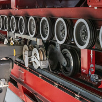 Bergstation der Kabinenbahn Peak to Peak, September 2024