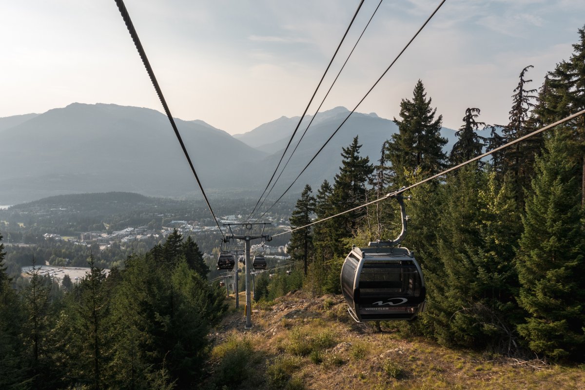 Kabinenbahn Lower Blackcomb, September 2024