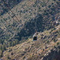 Luftseilbahn Albuquerque-Sandia Peak, Oktober 2024