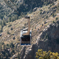 Luftseilbahn Albuquerque-Sandia Peak, Oktober 2024