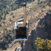 Luftseilbahn Albuquerque-Sandia Peak, Oktober 2024