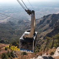 Luftseilbahn Albuquerque-Sandia Peak, Oktober 2024