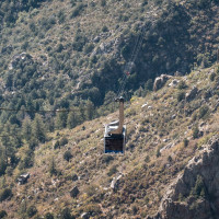 Luftseilbahn Albuquerque-Sandia Peak, Oktober 2024