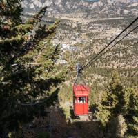 Luftseilbahn Estes Park, September 2024