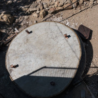 Tragseilreserve der Luftseilbahn Estes Park, September 2024