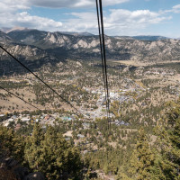 Luftseilbahn Estes Park, September 2024