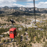 Luftseilbahn Estes Park, September 2024