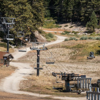 Skigebiet Diamond Peak, August 2024