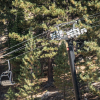 Skigebiet Diamond Peak, August 2024