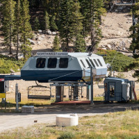 Skigebiet Mount Rose, August 2024