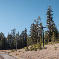 Sesselbahn Mammoth Mountain 7, Oktober 2024