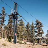 Sesselbahn Mammoth Mountain 7, Oktober 2024