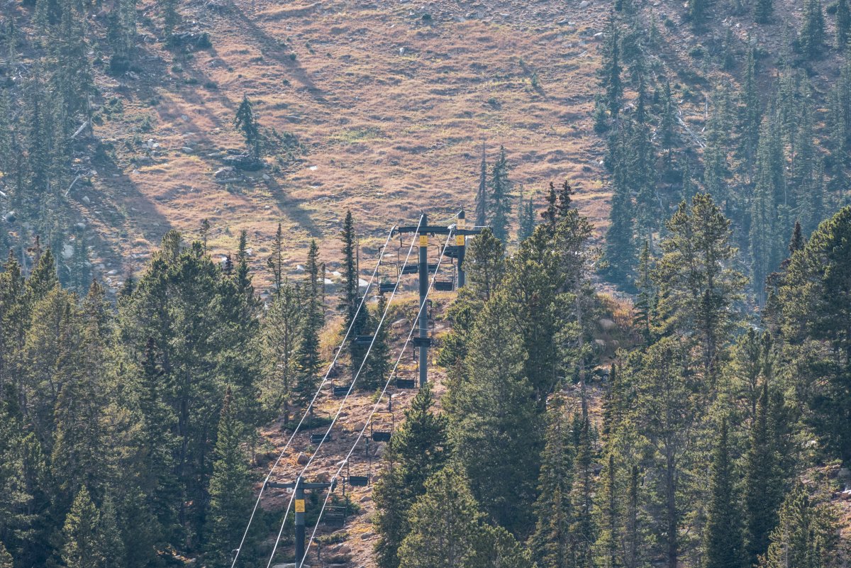 Skigebiet Monarch Pass, September 2024