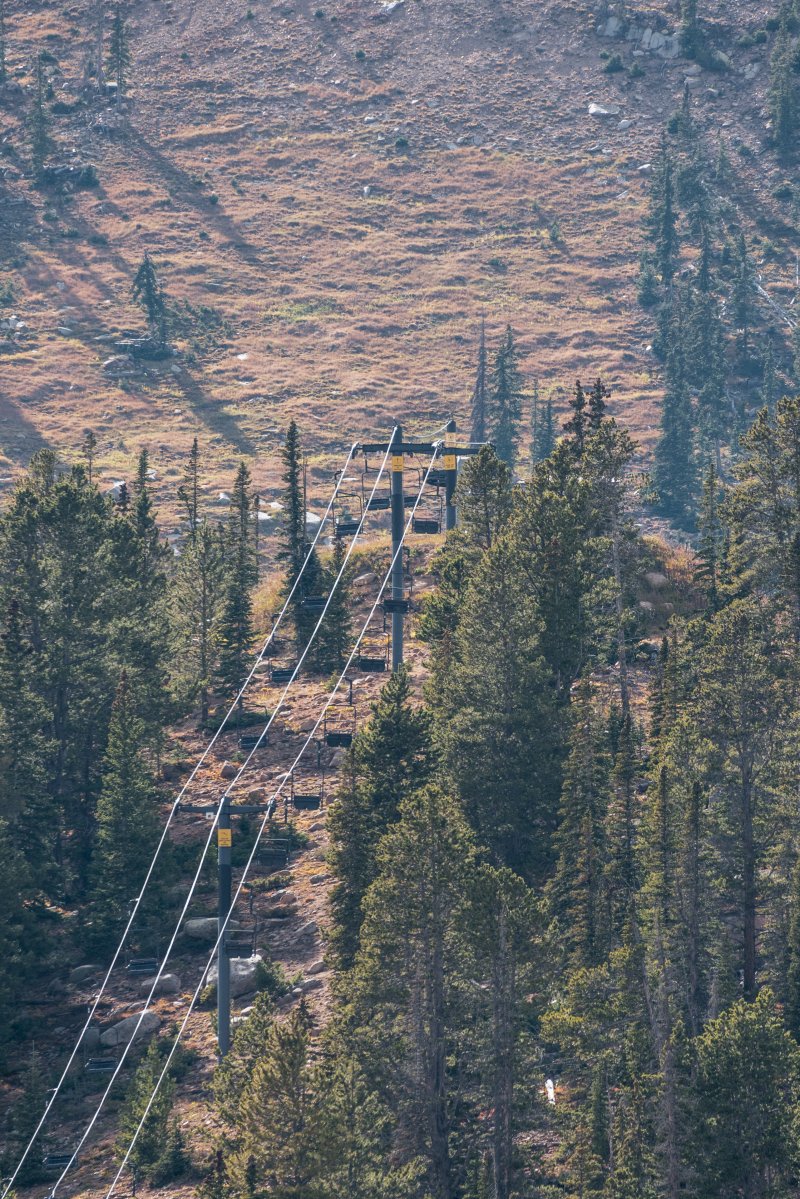 Skigebiet Monarch Pass, September 2024