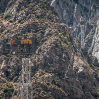 Luftseilbahn Palm Springs, August 2024