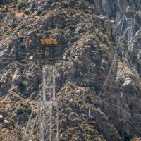 Luftseilbahn Palm Springs, August 2024